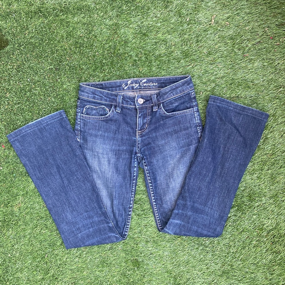 juicy couture low rise jeans